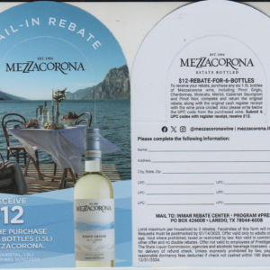 Mezzercorona pm 1/14/26 3 per HH Laredo TX