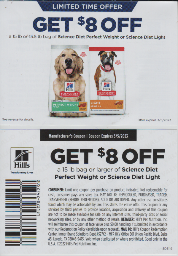 Science Diet Cat Food 15 lb & up (1)