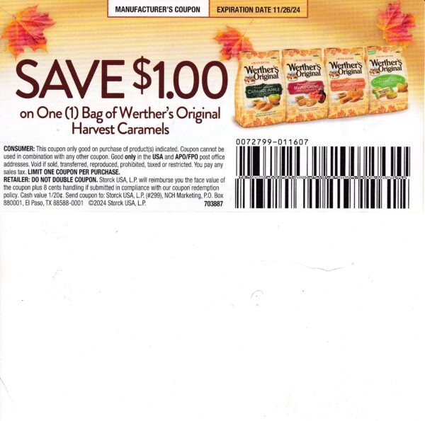 Werther’s Harvest Caramels (1)