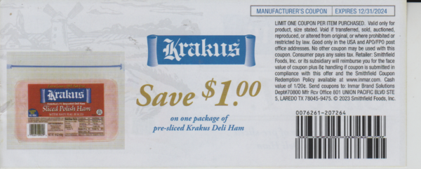 Krakus Polish Deli Ham (1)