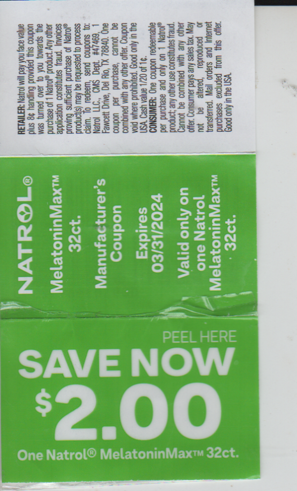 Natrol MelantoninMax 32 ct (1)