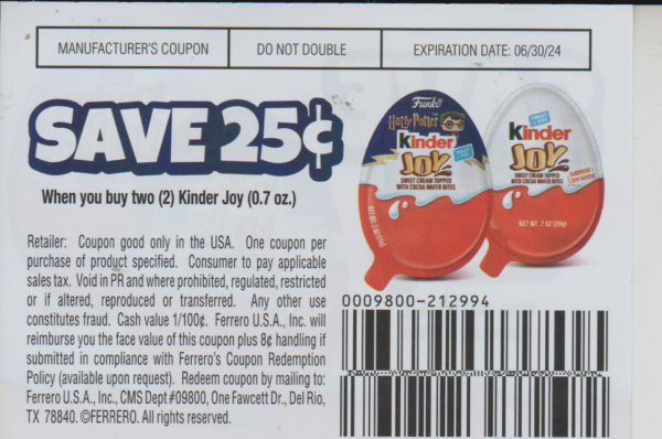 Kinder Joy Candy (2)