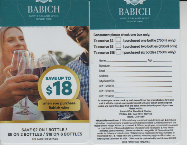 Babich pm 6/30/25 Tecate CA