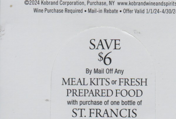 St. Francis + Prepared Foods rec by 5/31 Stacy MN NWP few