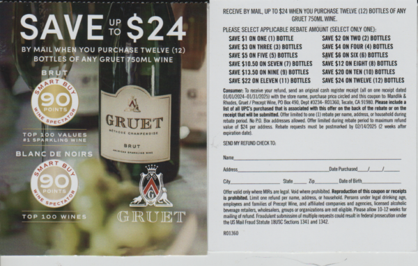 Gruet pm 2/14/25 Tecate CA