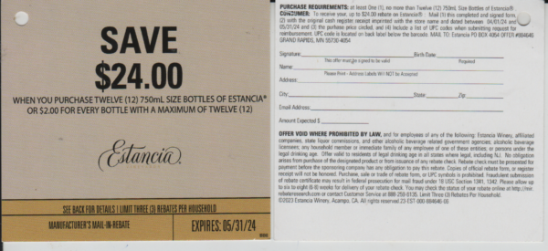 Estancia pm 5/31 3 per HH Grand Rapids MN