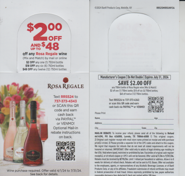 Rosa Regale rec by Laredo TX Paypal