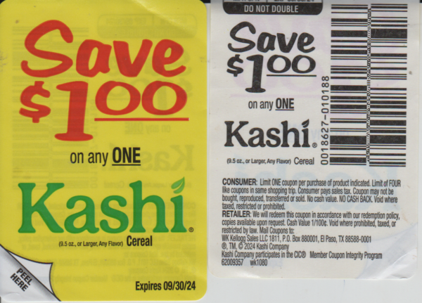Kashi Cereal (1)