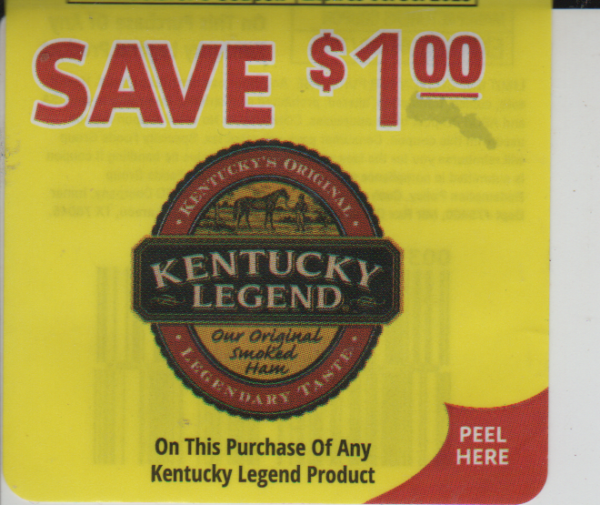 Ketucky Legend Ham or Turkey (1) 6/30/2025
