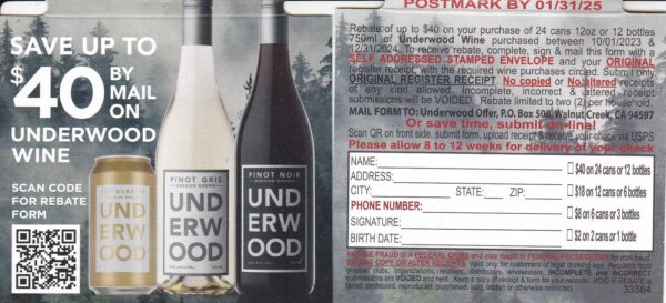 Underwood pm 1/31/26 2 per HH Walnut Creek CA