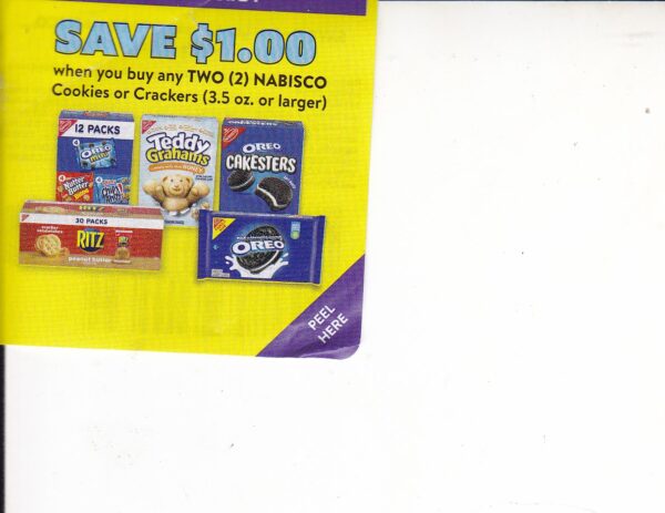 Nabisco 3.5 oz + (2)
