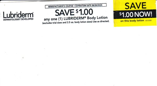 Lubriderm Lotion (1) 6/30/25