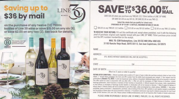 CA – Line 39 pm  SJC