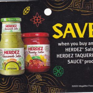 Herdez Salsas or Taqueria Street Sauce (2) 10/31/25