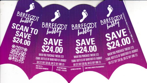 New Barefoot pm 6/30/25 GR MN USA $24