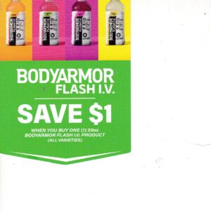 BodyArmor Flash IV Drink (1) 12/31/25