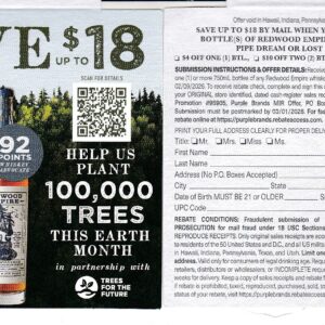 New Redwood Empire Whiskey, Monarch pm 3/1/26 Scottsdale AZ