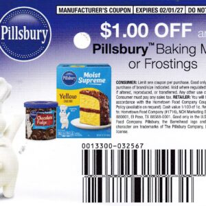 Pillsbury Cake or Frosting (2) 2/1/27