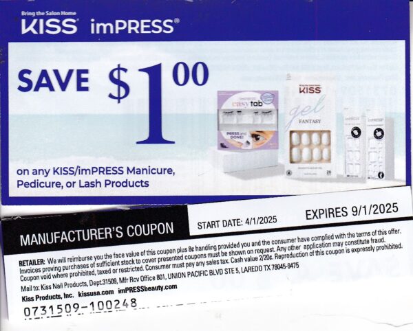 Kiss ImPress Nails (1) 9/1/25