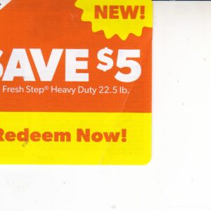 Fresh Step Litter Heavy Duty 22.5 lb (1) 2/28/26