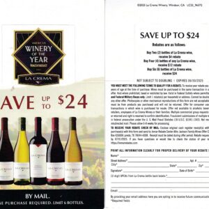 New La Crema CA + see states rec by 7/31/25 Laredo TX