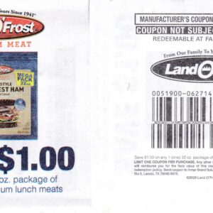 Land O Frost Deli Meat (1) 4/30/27