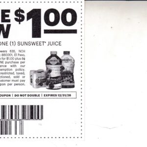 Sunsweet Juice (1) 12/31/26