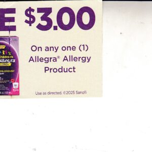 Allegra any (1) 12/31/27