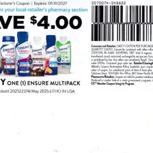 Ensure Multi-Pk (1) 1/31/2027