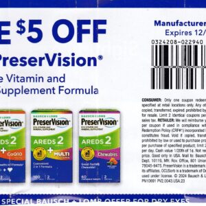PreserVision Eye (1) 12/31/27