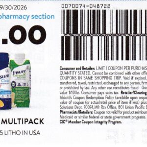 Ensure Multi-Pk (1) 9/30/26