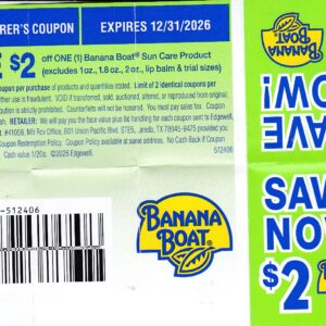 Banana Boat Suncare (1) 12/31/26