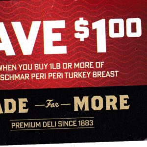 Kreischmar Deli Turkey (1 lb) 5/31/26