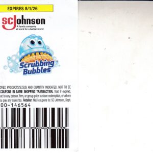 Scrubbin Bubbles Cleaner (1) 8/1/26