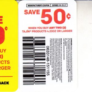 Tajin Seasoning (2) 6/30/27