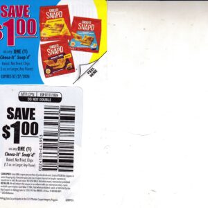 Cheez-It Snap'd any (1) 7/27/26