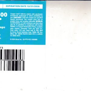Pataday Allergy Eye Drops (1) 12/31/26