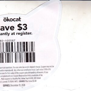 New okocat Litter (1) 12/31/28