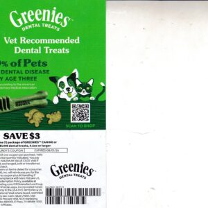 Greenies Pet (1) 8/1/26