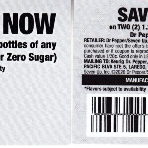 Dr Pepper (2) 1/31/27