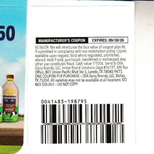 Kemp's Protein Milk (1) 9/30/26