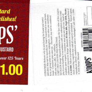 Koop's Mustard (1) 1/31/27