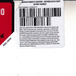 Smithfield Meat any (1) 3/1/27