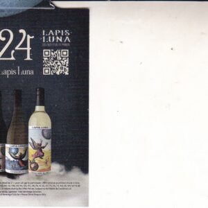 Text/Scan - New Lapis Luna wine CA + most states 1/1 - 12/31/26 $24 Paypal or Venmo