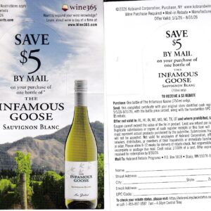 New Infamous Goose (1) rec by 9/30/26 Stacy MN $5