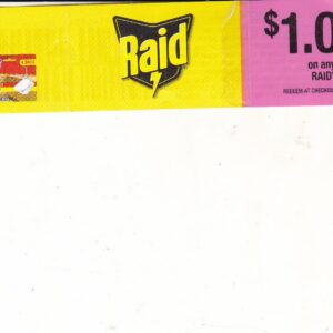 Raid Bug any (1) 12/31/27