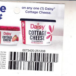 Daisy Cottage Cheese any (1) 12/31/26