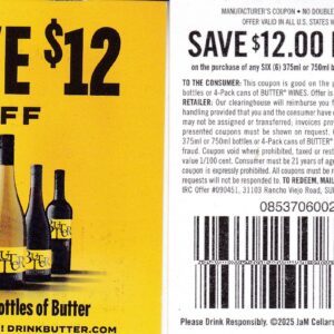 Butter wine (6) 12/31/26 good all States