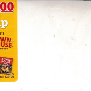 Keebler Club or Town House Crackers (1) + any Dip 12/31/26