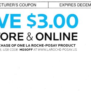 La Roche Posay Skin any (1) 12/31/26